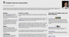 Desktop Screenshot of heddate.com